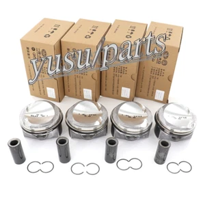 4x piston and ring set 82.5mm Φ23mm VW Golf Passat AUDI A4 A3 TT 1.8 TFS - Picture 1 of 5
