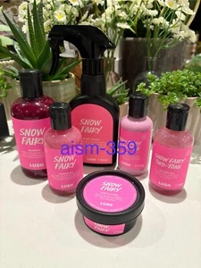 LUSH “Snow Fairy” Body Spray, Shampoo, 3 x shower gels and body lotion BRAND NEW - Picture 1 of 9