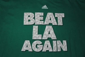 Adidas BOSTON CELTICS "BEAT LA" LAKERS (XL) T-Shirt 59 62 63 65 66 68 69 84 08 - Picture 1 of 5