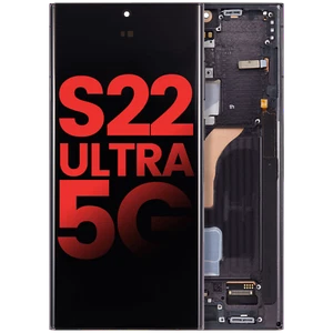 OLED Assembly W/Frame For Samsung Galaxy S22 Ultra 5G(Aftermarket +) - Picture 1 of 5