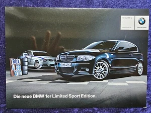 BMW 1er, E87, "Limited Sport Edition", Sondermodell Karte  aus 2008 - Bild 1 von 2