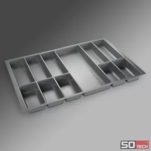 ORGA-BOX® IV UNIVERSAL Besteckeinsatz für 80 cm Schubladenbreite Besteckkasten - Bild 1 von 1