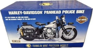 Factory Sealed Franklin Mint Harley Davidson 1948 Panhead Police Bike B11Z029 - Picture 1 of 4