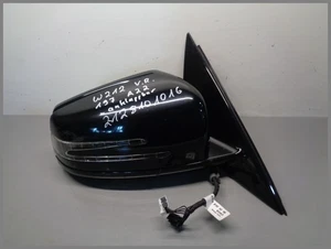 Mercedes W212 Außenspiegel 197 Schwarz RECHTS 2128101016 klappbar Original - Picture 1 of 3