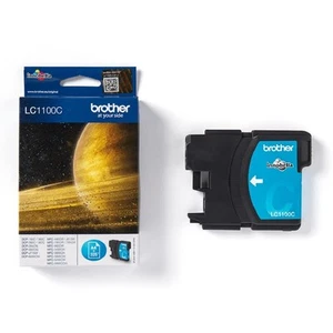 Brother LC-1100C Inkjet Cartridge, Cyan, Single Pack, Standard Yield, Includes 1 - Afbeelding 1 van 4
