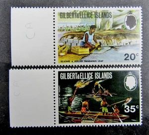 nystamps British Gilbert & Ellice Islands Stamp MNH WMK Sideway Inverted N21y794 - Picture 1 of 2
