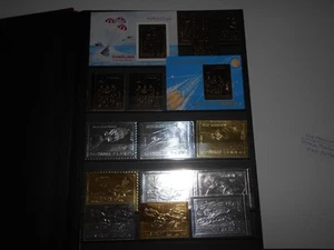 Sharja Marken Blocks gold/silber MNH postfrisch Space - Bild 1 von 1
