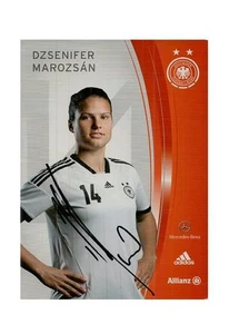 Dzsenifer Marozsan - DFB,Olympiasiegerin - Original signierte Autogrammkarte - Bild 1 von 1
