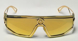 Versace VE2226 10027P Gold Mirrored Sunglasses - Picture 1 of 10