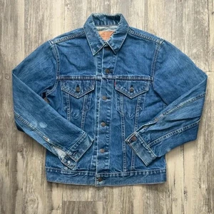 Vintage Levi's Type 3 Denim Trucker Jacket Size Small - Bild 1 von 9
