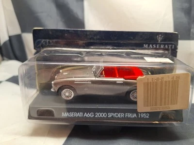 COLECCIÓN MASERATI - 1952 MASERATI A6 2000 SPYDER FRUA - COCHE MODELO ESCALA 1/43 Foto 1 de 4