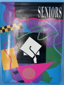 Vintage 1990's Seniors Memories Graduation Memorabilia Scrapbook By Josten New - Picture 1 of 15
