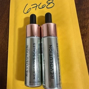 Makeup Revolution Liquid Highlighter Mermaid's Scales Pack of 2 - Picture 1 of 5