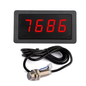 9999RPM Tachymètre Compteur de Comptage LED Numérique DC 8-24V Jauge Compte4576 - Bild 1 von 6