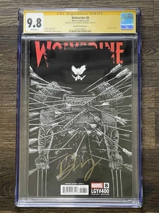 Wolverine #8 400 2025 1st Print Signed Daniel Warren Johnson Variant CGC 9.8 - Picture 1 of 2