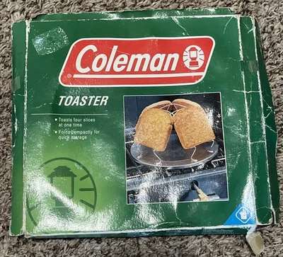 Coleman Camp Stove Toaster 4 Slice Toaster - In original box - Image 1 of 3