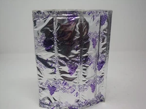 Wine Bottle Cooler Sleeve Silver Decorated Slip On Cooling Sleeve Gel Pad - Picture 1 of 3