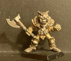 Vintage GW Warhammer Chaos Warriors Marauder Ulfhdhnar The Destroyer Champion metallo - Foto 1 di 4