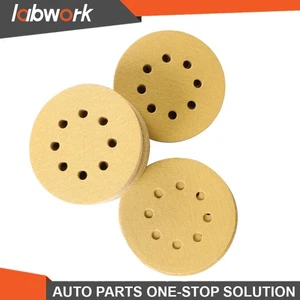 Labwork Sander Paper Hook And Loop Sanding Disc 100 Grit 5" 8 Hole 100 Pieces - Picture 1 of 15