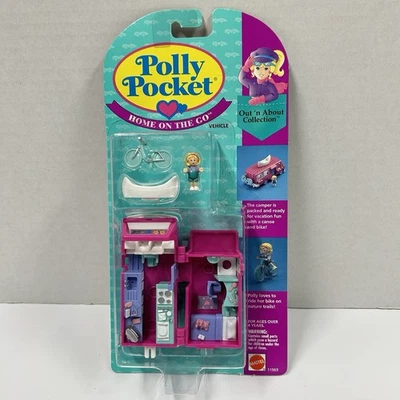 Mattel Polly Pocket Home on the Go Vehicle Playset - Vintage 1994  #11969 - Image 1 of 4