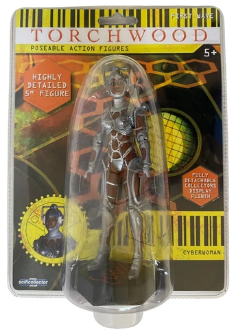 Torchwood Cyberwoman Action Figure NEW MOSC Doctor Who Spin-off Female Cyberman Cover