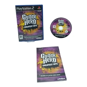 Guitar Hero Greatest Hits PlayStation 2 PS2 Game Near Mint Complete PAL UK - Picture 1 of 7