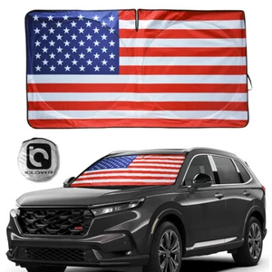 Foldable Car Windshield Sun Shade Visor Auto Front Window UV Block Shield Cover - Foto 1 di 11