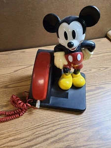Vintage Disney Mickey Mouse Telefon AT&T Designline Phone 90er Jahre - Bild 1 von 3