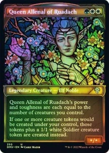 Queen Allenal of Ruadach TEXTURED SHOWCASE - 350 - Dominaria United DMU MTG - Bild 1 von 1
