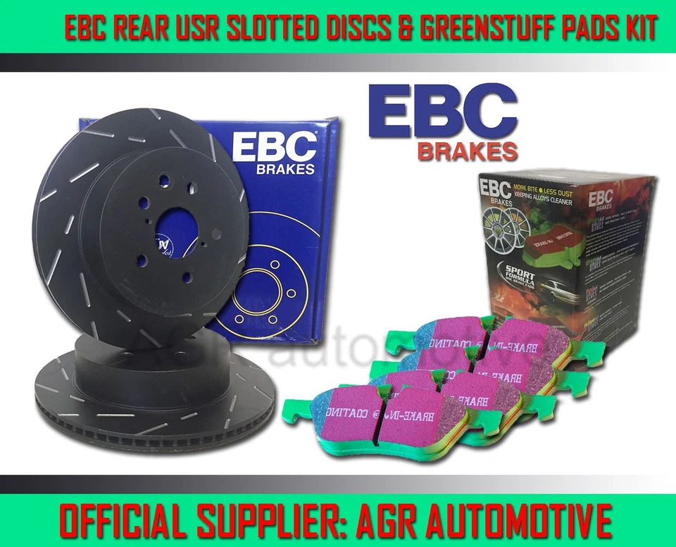 EBC DISCOS URRS TRASEROS ALMOHADILLAS GREENSTUFF 233mm PARA AUDI TT 1.8 TURBO 150 CV 2002-06 Foto 1 de 1
