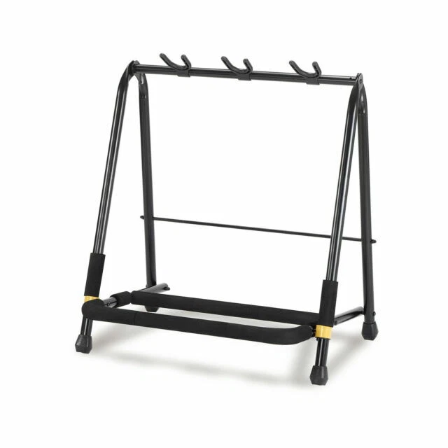 Hercules 3-Space Guitar Rack - Black (GS523B)