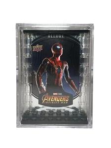 Lego Spider Man Minifigure Vetrina *NO MINIFIG INCLUSA* - Foto 1 di 4