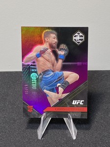 2023 Panini Chronicles UFC Chris Gutierrez #205 Limited Purple 12/49 RC