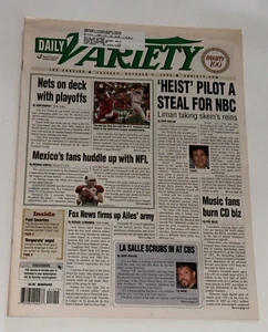 Daily Variety 2005 Oct 4 Will Arnett Dax Shepard Get Em Wet Eriq La Salle ER - Picture 1 of 4