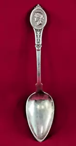 Medaillon von KC&J Sterlingsilber Servierlöffel, 8 1/2" monogrammiert - Bild 1 von 5