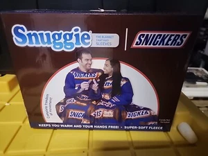Snuggie Snickers Candy Bar 71 x 54" Super Soft Fleece Blanket that has Sleeves - Picture 1 of 2