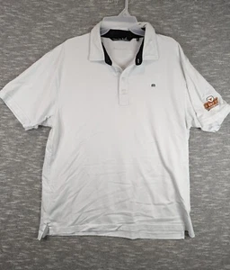 Travis Mathew Poloshirt Herren XL Weiß Kurzarm Golf Freizeit Stretch  - Bild 1 von 10