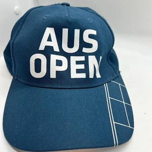 Australia Open Tournament Golf Logo Cap Hat tennis melbourne blue white official - Picture 1 of 7
