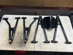 2010 POLARIS SPORTSMAN 850 OEM FRONT A-ARMS LEFT RIGHT UPPER LOWER COMPLETE SET - Picture 1 of 24