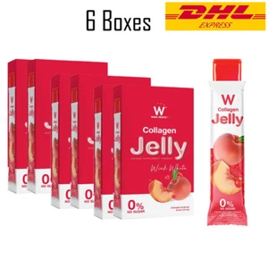 6X W Wink White Jelly Collagen Peptides Fish Anti Aging Healthy Skin Nail Hair - Picture 1 of 9