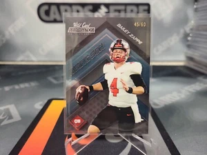 2021 Wild Card Alumination Bailey Zappe New England Patriots RC SP /60 - Picture 1 of 3