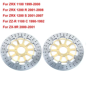 Für Kawasaki ZRX 1200 R 2001-2008 ZRX 1200 S 2001-2007 Bremsscheiben Vorne Rund - Bild 1 von 9