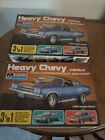 Monogram 1970 Heavy Chevy Chevelle 1/24 Plastic Model Kits (2)
