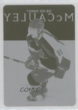 2003-04 Topps Pristine Printing Plate Cyan 1/1 Alyn McCauley #27 2vh