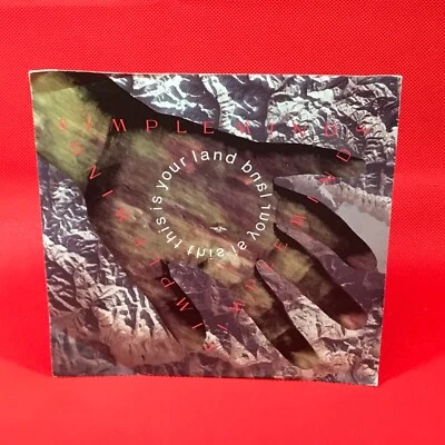 SIMPLE MINDS This Is Your Land 1989 German 7" vinyl single Trevor Horn Jim Kerr - Image 1 of 4