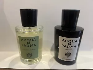 Acqua Di Parma Lot: 2 X 100ml/3.4oz Colonia Futura / Essenza See Pics - Picture 1 of 3