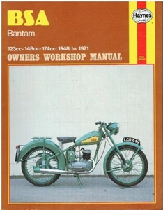 BSA BANTAM D1 D3 D5 D7 D10 D14 (1948-71) OWNERS WORKSHOP MANUAL - Picture 1 of 1