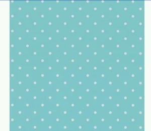 *POLKA BLEU*Klebefolie Selbstklebend Dekoforlie OVP 15mx45cm  qm 1,50 €  - Bild 1 von 2