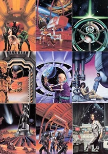 BARCLAY SHAW 1995 FPG COMPLETE BASE CARD SET OF 90 FA - Bild 1 von 3