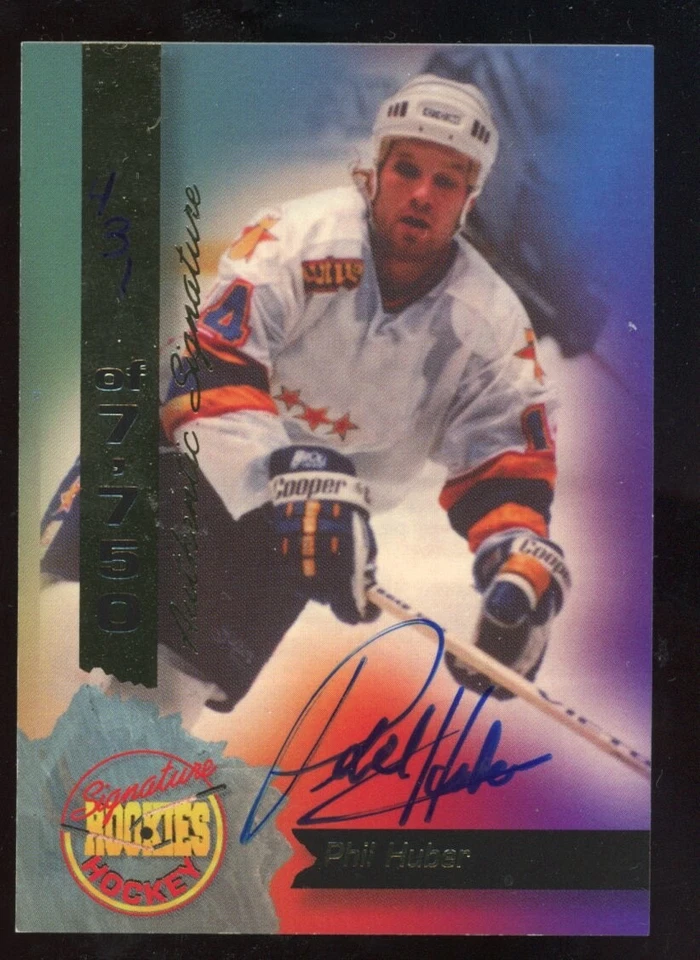 Phil Huber 1994 Signature Rookies Auto #38 Serial #d 7750 - Image 1 of 1